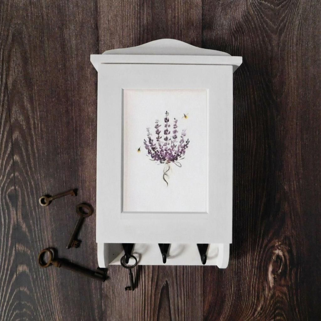 Lavender kulcstartó szekrény