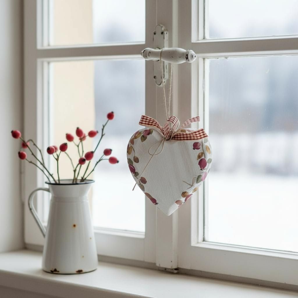 Felakasztható csipkebogyós fa szív, felirattal is Felakasztható csipkebogyós fa szív, felirattal is