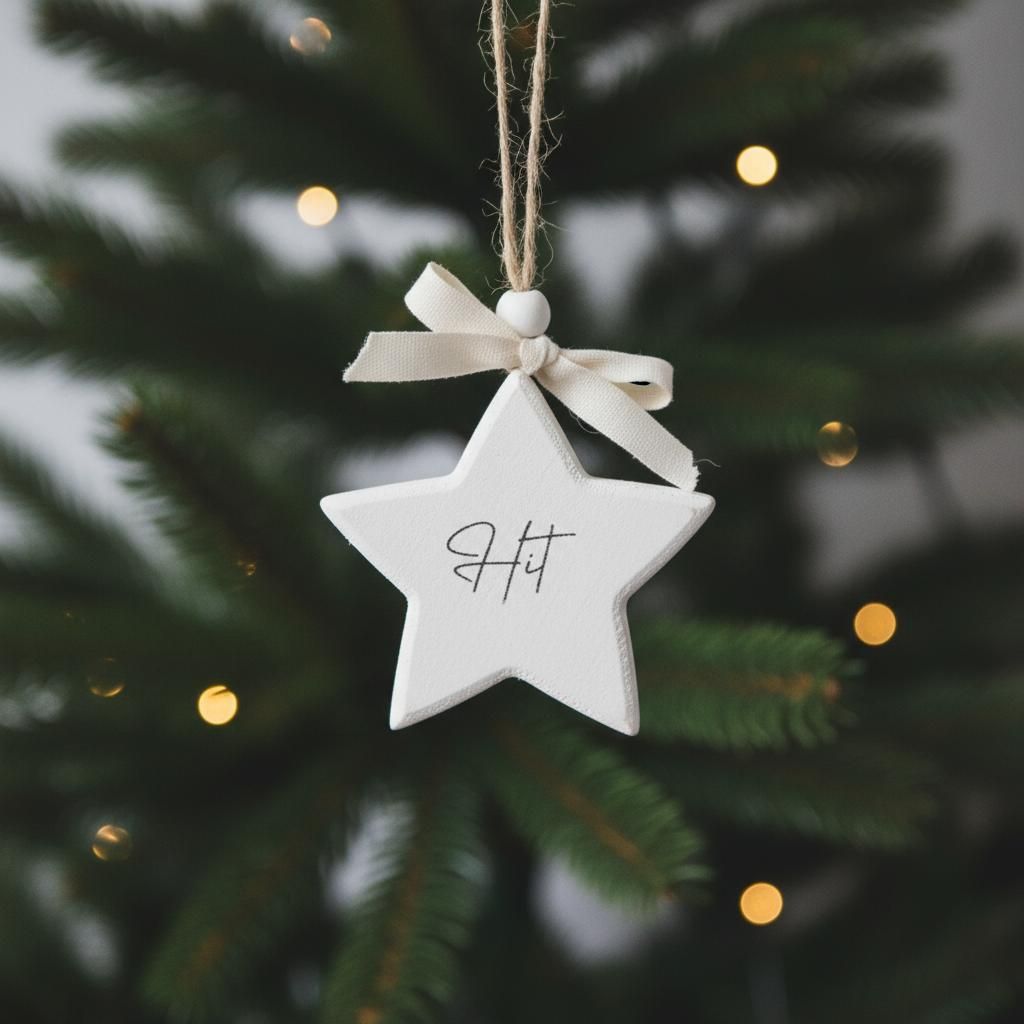 Fa csillag függő – személyre szabható