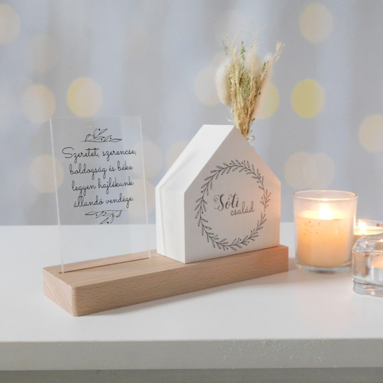 KisHáz dekor szett - személyre szabható