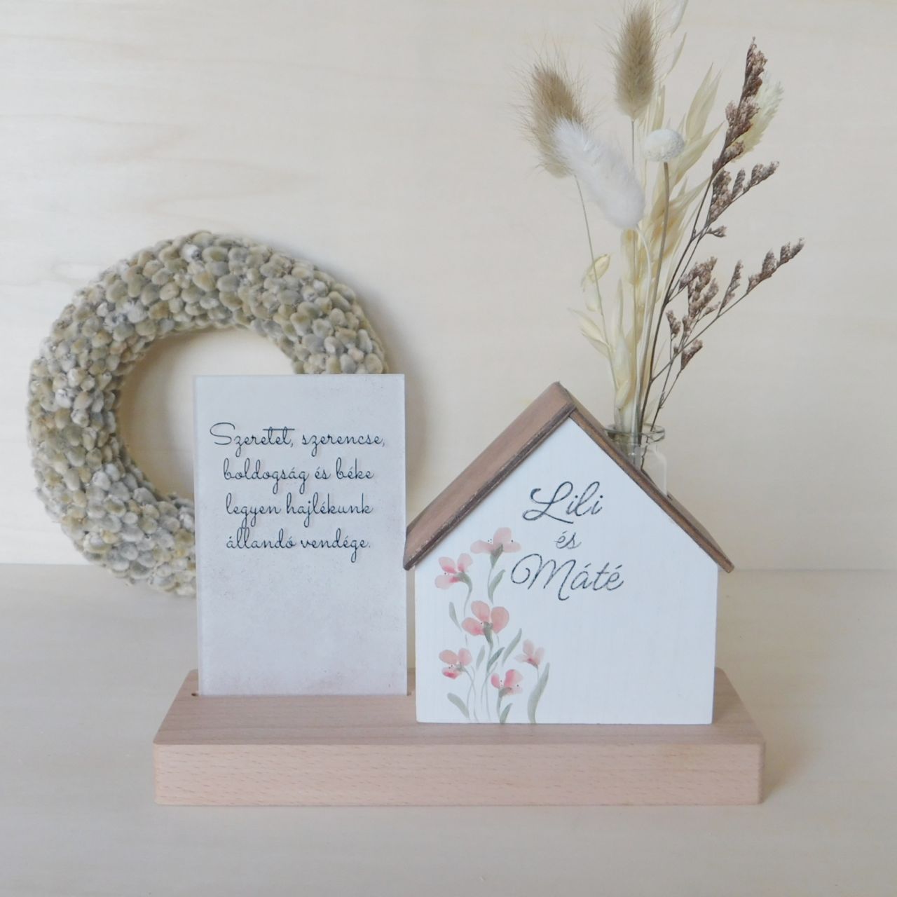 KisHáz dekor szett - személyre szabható