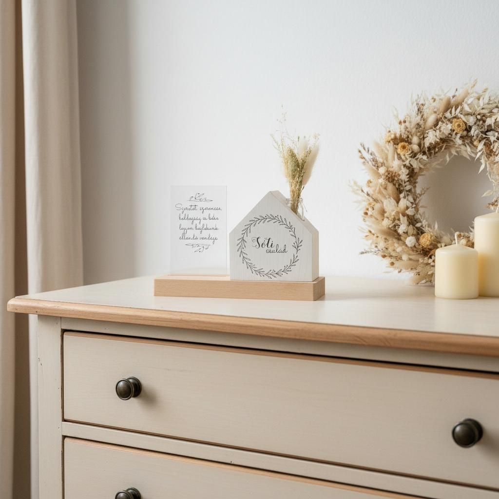 KisHáz dekor szett - személyre szabható