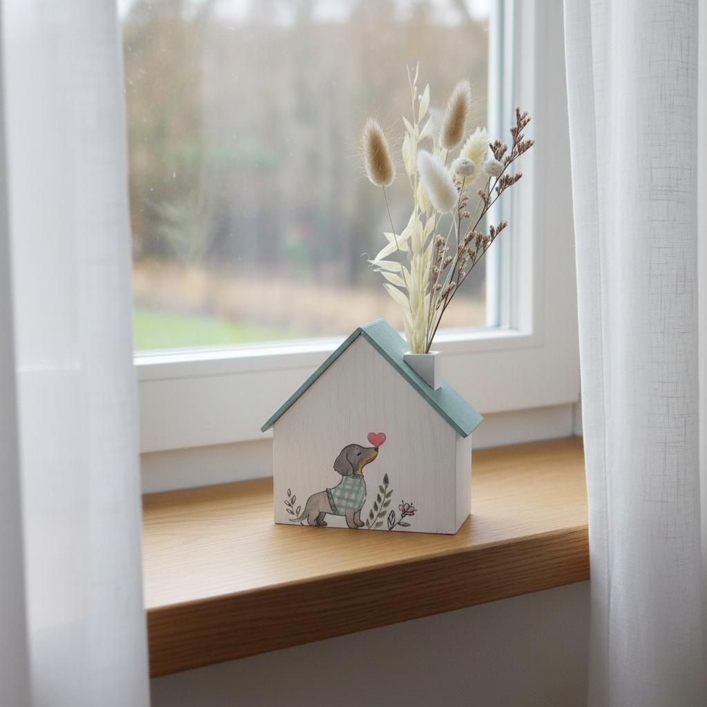 KisHáz Tacsis Virágtartó 