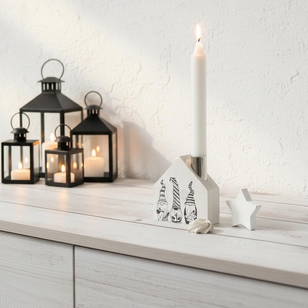 KisHáz Manós Gyertyatartó