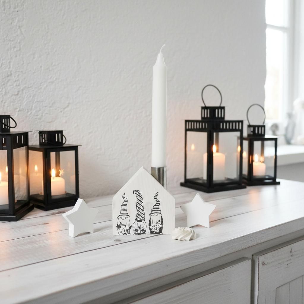 KisHáz Manós Gyertyatartó