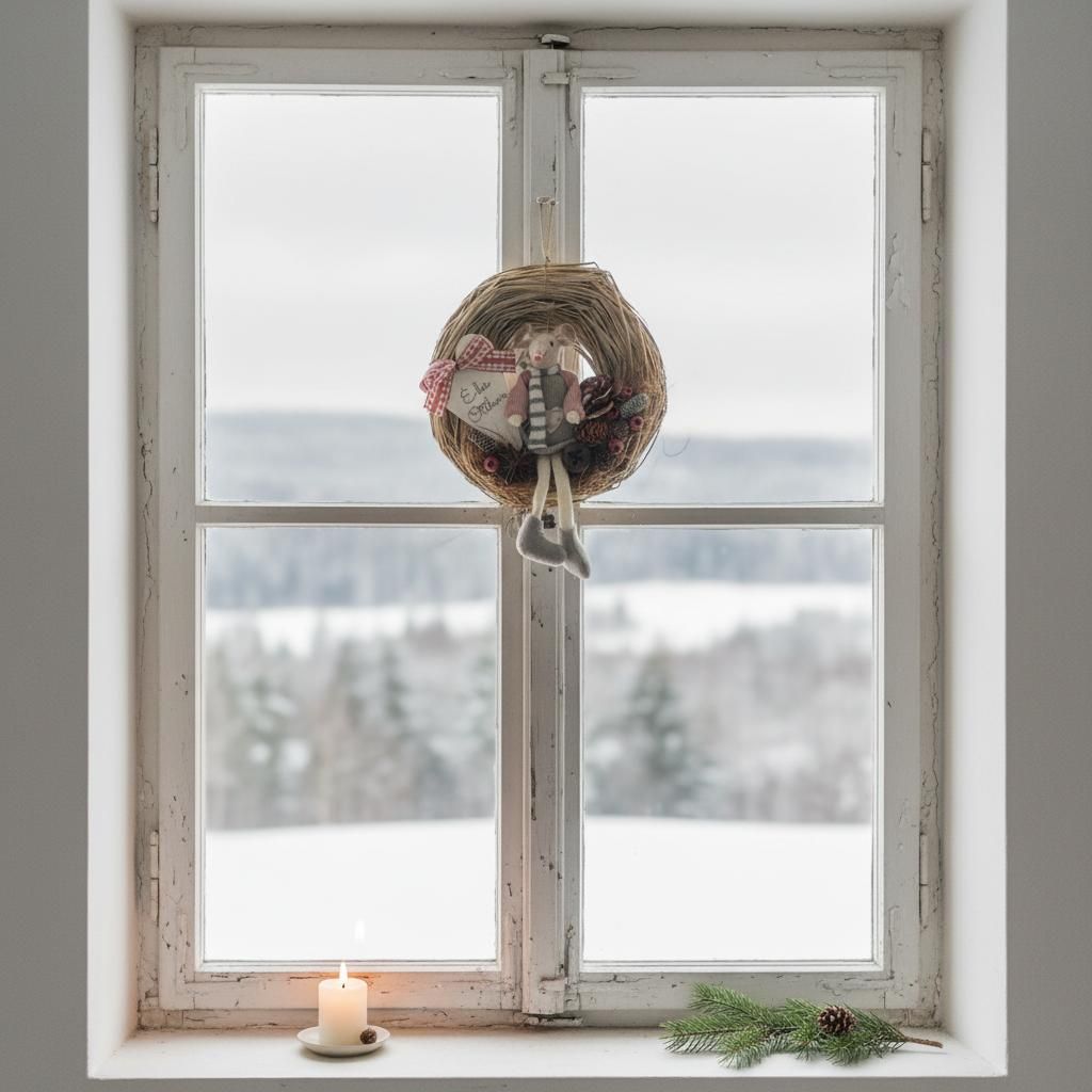 Édes Otthon - Egérkés Téli Koszorú