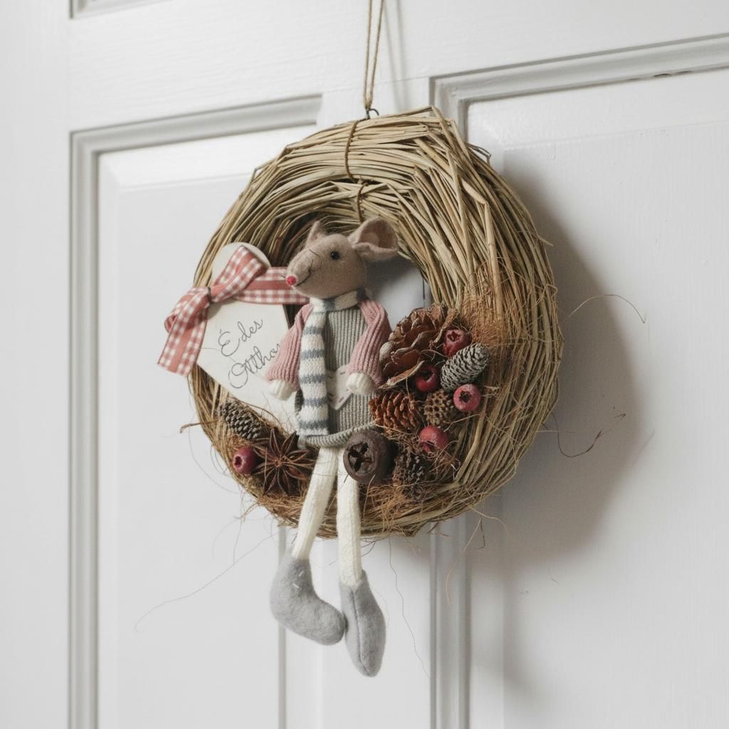 Édes Otthon - Egérkés Téli Koszorú